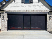 Load image into Gallery viewer, 8'W x 8'H Lifestyle Screens® Garage Screen Door, with Upgraded Black 17x20 PVC-coated Polyester Screen Fabric *** NO Center Passage Door ***